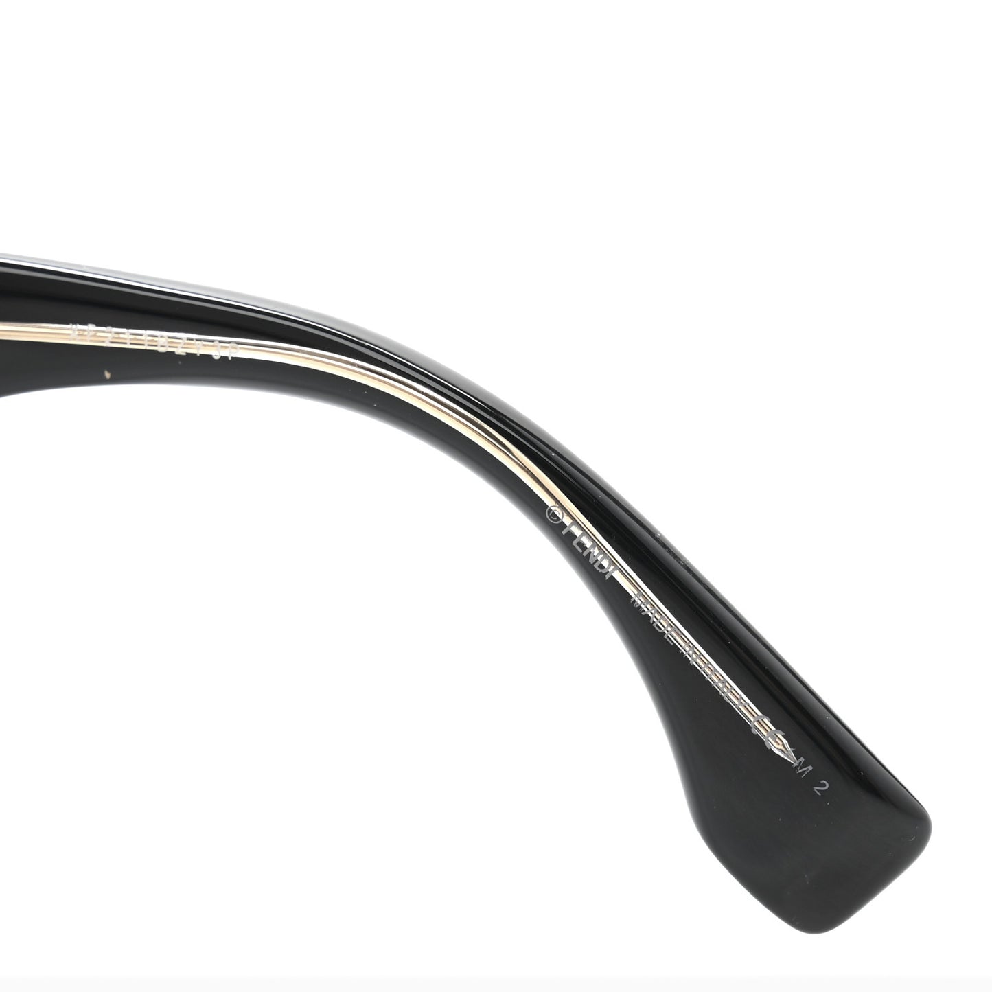 Acetate Fendi Roma Sunglasses FF 0457/G/S Black