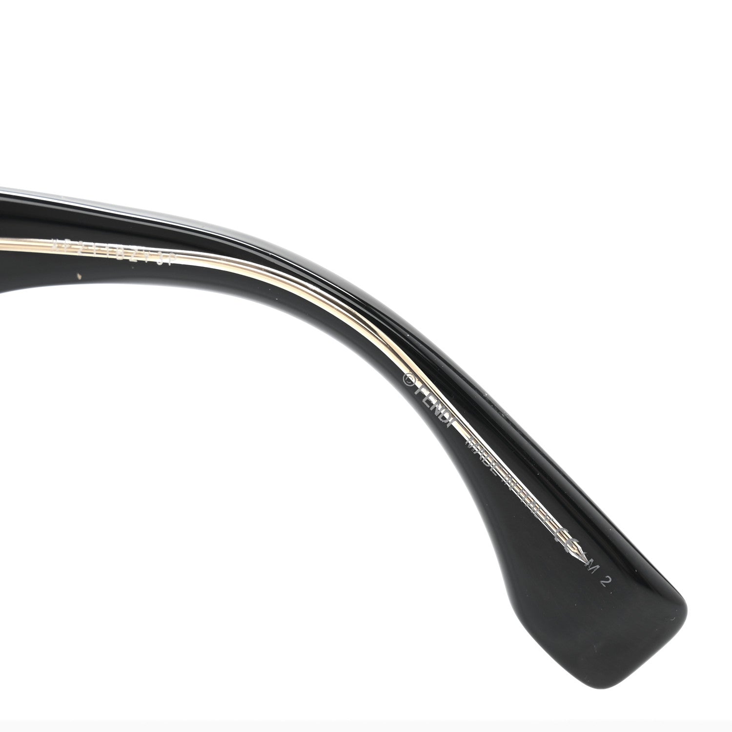 Fendi Acetate Fendi Roma Sunglasses FF 0457/G/S Black 5 of 7
