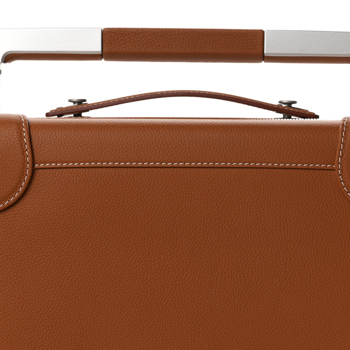 Hermes Taurillon Regate R.M.S. Trolley Case Luggage Gold 6 of 9