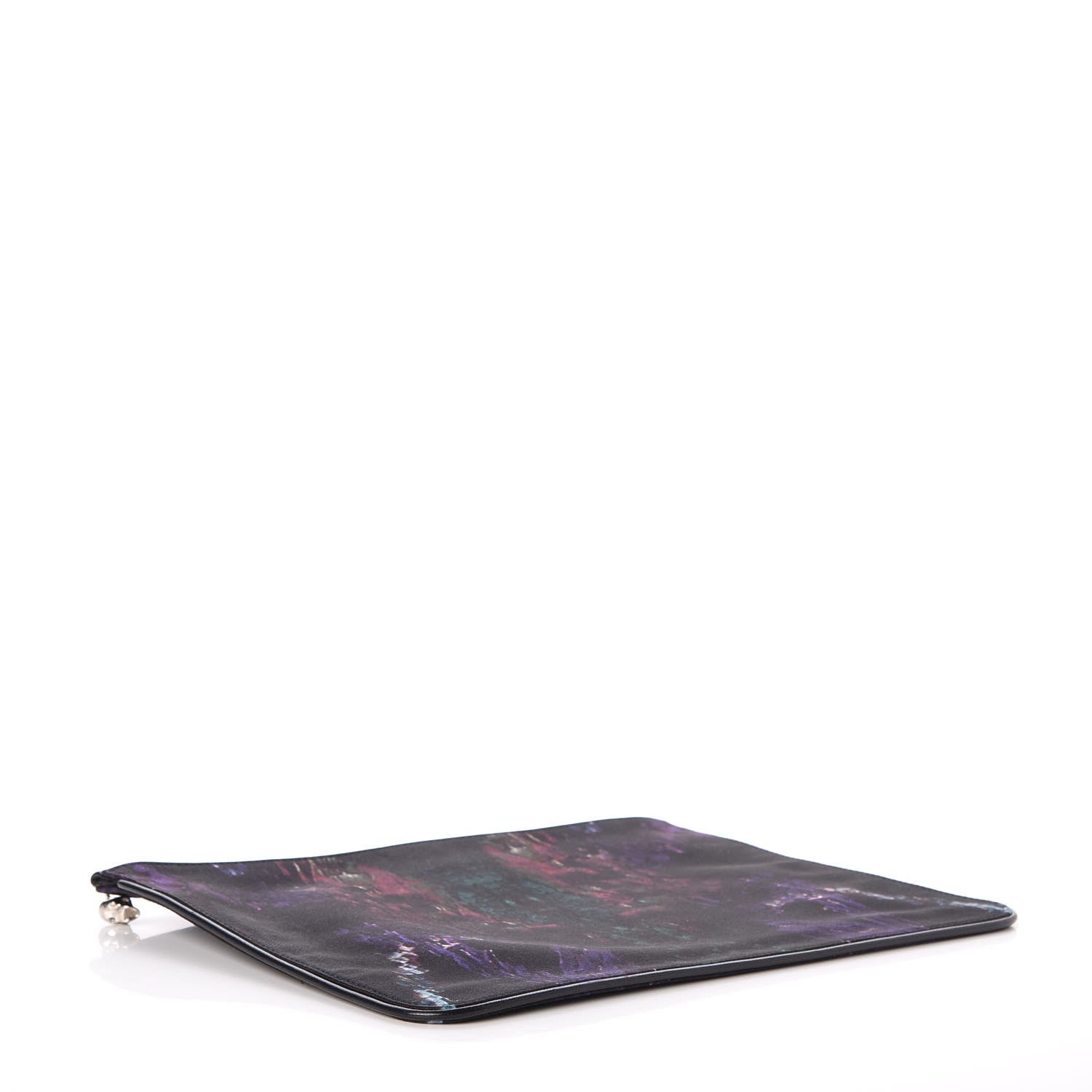 Alexander McQueen Silk Skull Charm Pouch Bag Multi 4 of 7