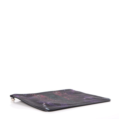 Alexander McQueen Silk Skull Charm Pouch Bag Multi 4 of 7