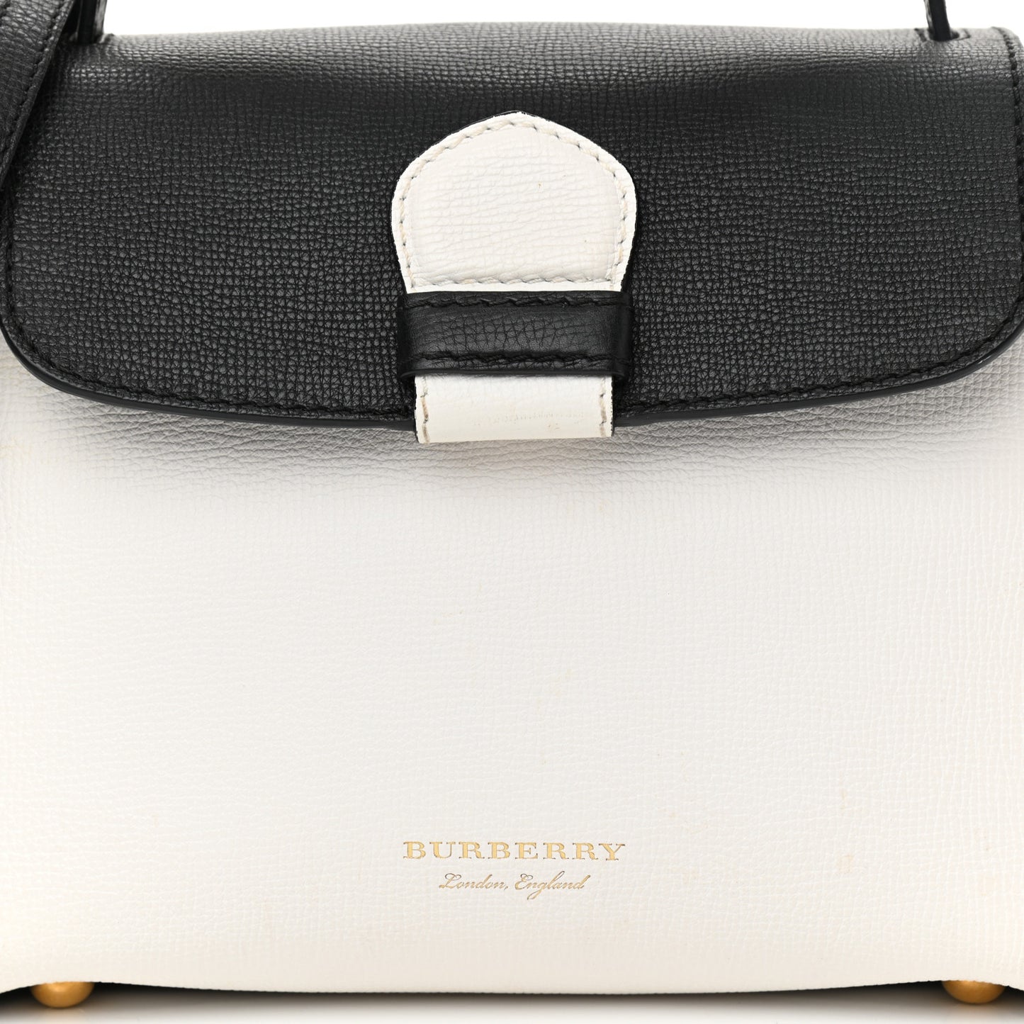 Derby Calfskin House Check Small Camberley Chalk White Black