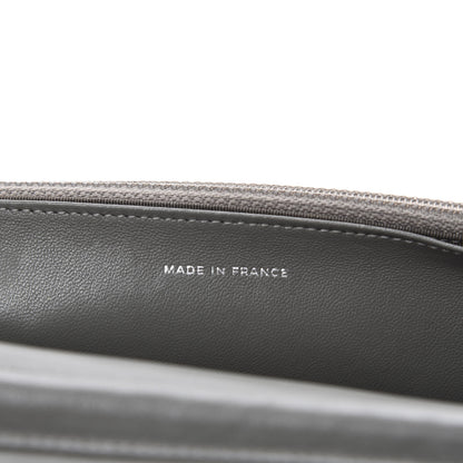 Chanel Lizard Ombre Wallet on Chain WOC Grey 14 of 16