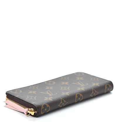 Louis Vuitton Monogram Clemence Wallet Rose Ballerine 3 of 9