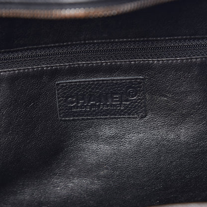 Chanel Caviar Patent Quilted Large Bowler Black 6 of 10