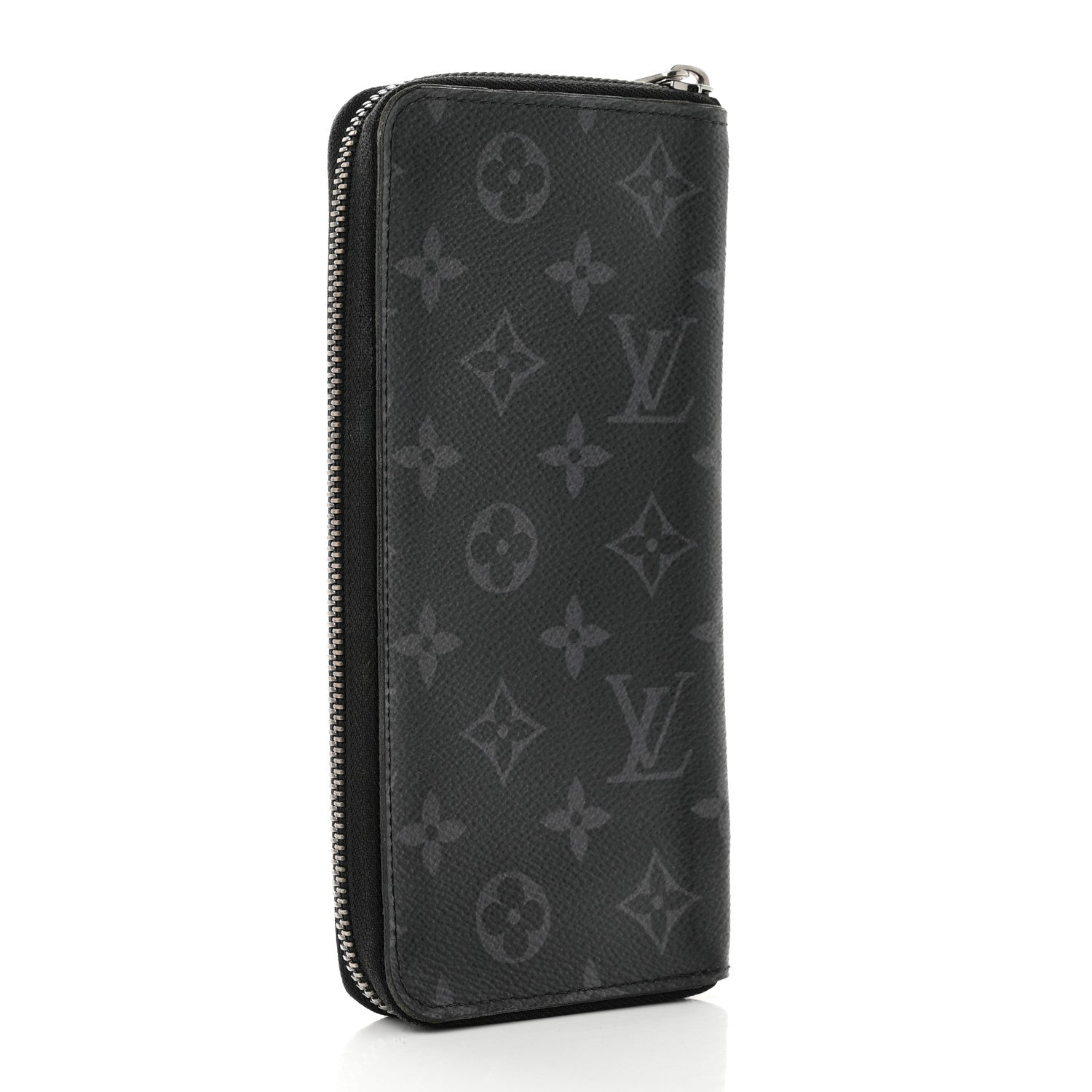Louis Vuitton Monogram Eclipse Vertical Zippy Wallet 3 of 9