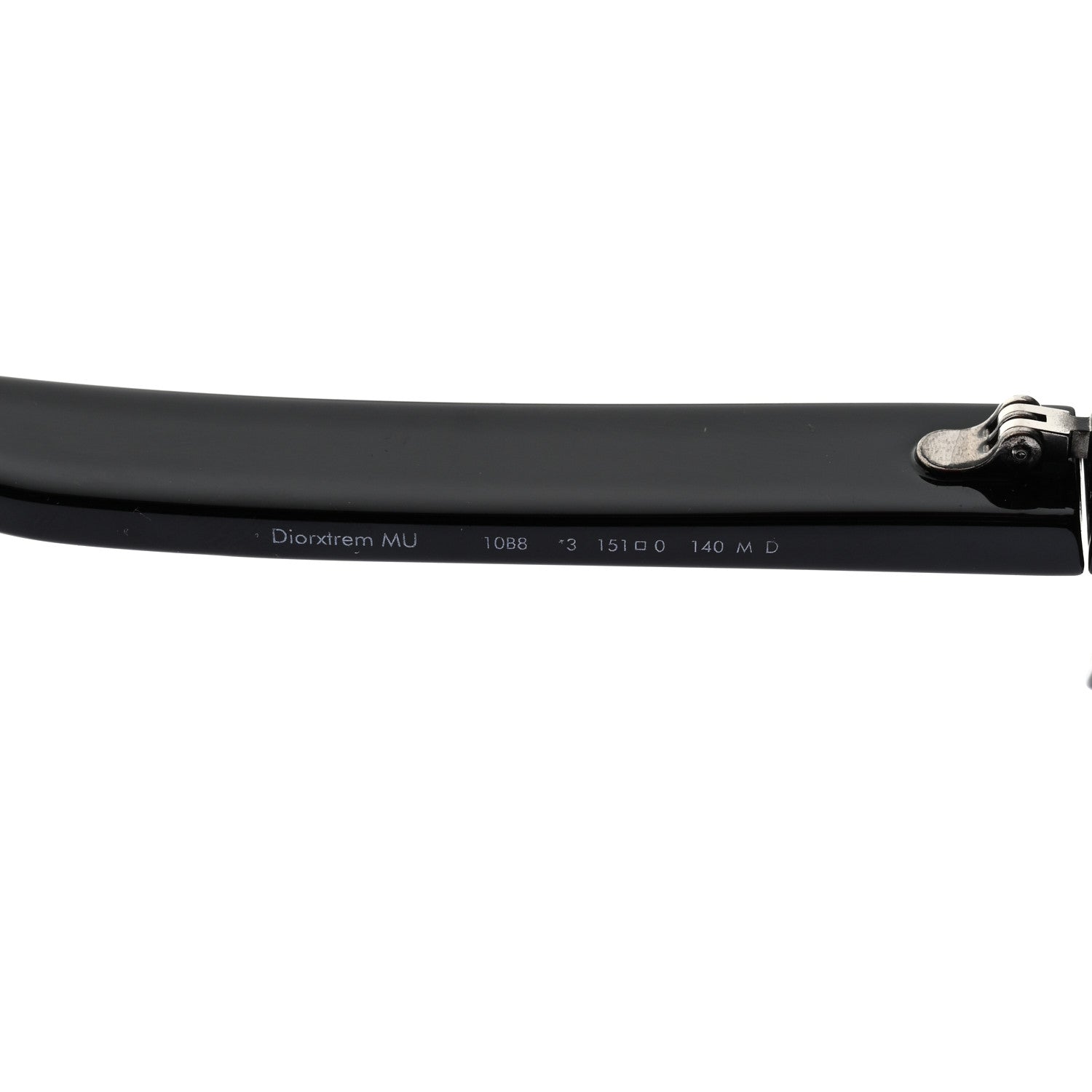 Christian Dior Acetate Diorxtrem MU Oblique Mask Sunglasses Black 5 of 9