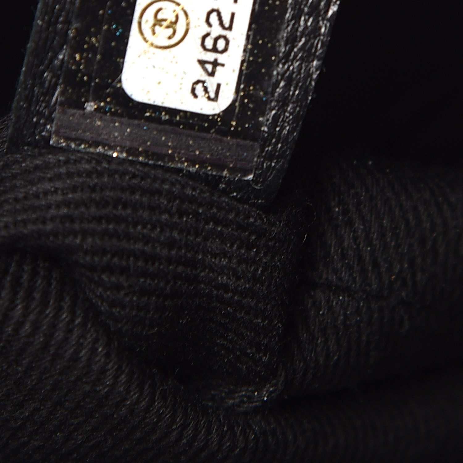 Chanel Calfskin Quilted Crossbody Bag Black 7 of 9