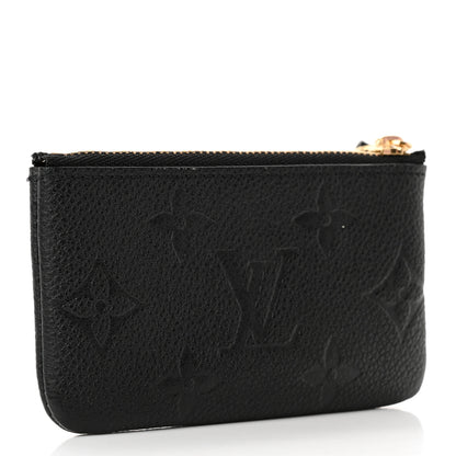 Louis Vuitton Empreinte Monogram Giant Key Pouch Black 2 of 8