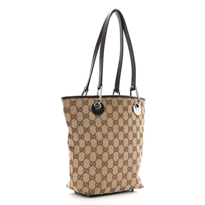 Gucci Monogram Small Eclipse Tote Brown 3 of 9