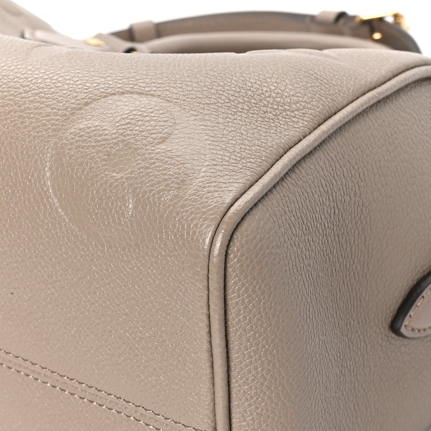 Louis Vuitton Empreinte Monogram Giant Speedy Bandouliere 25 Tourterelle 9 of 11