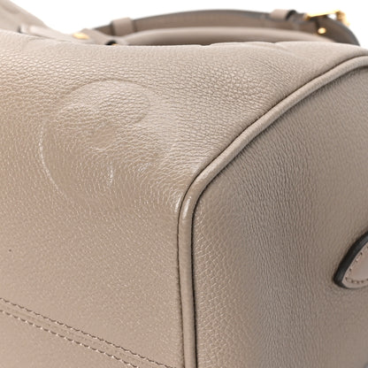 Louis Vuitton Empreinte Monogram Giant Speedy Bandouliere 25 Tourterelle 9 of 11