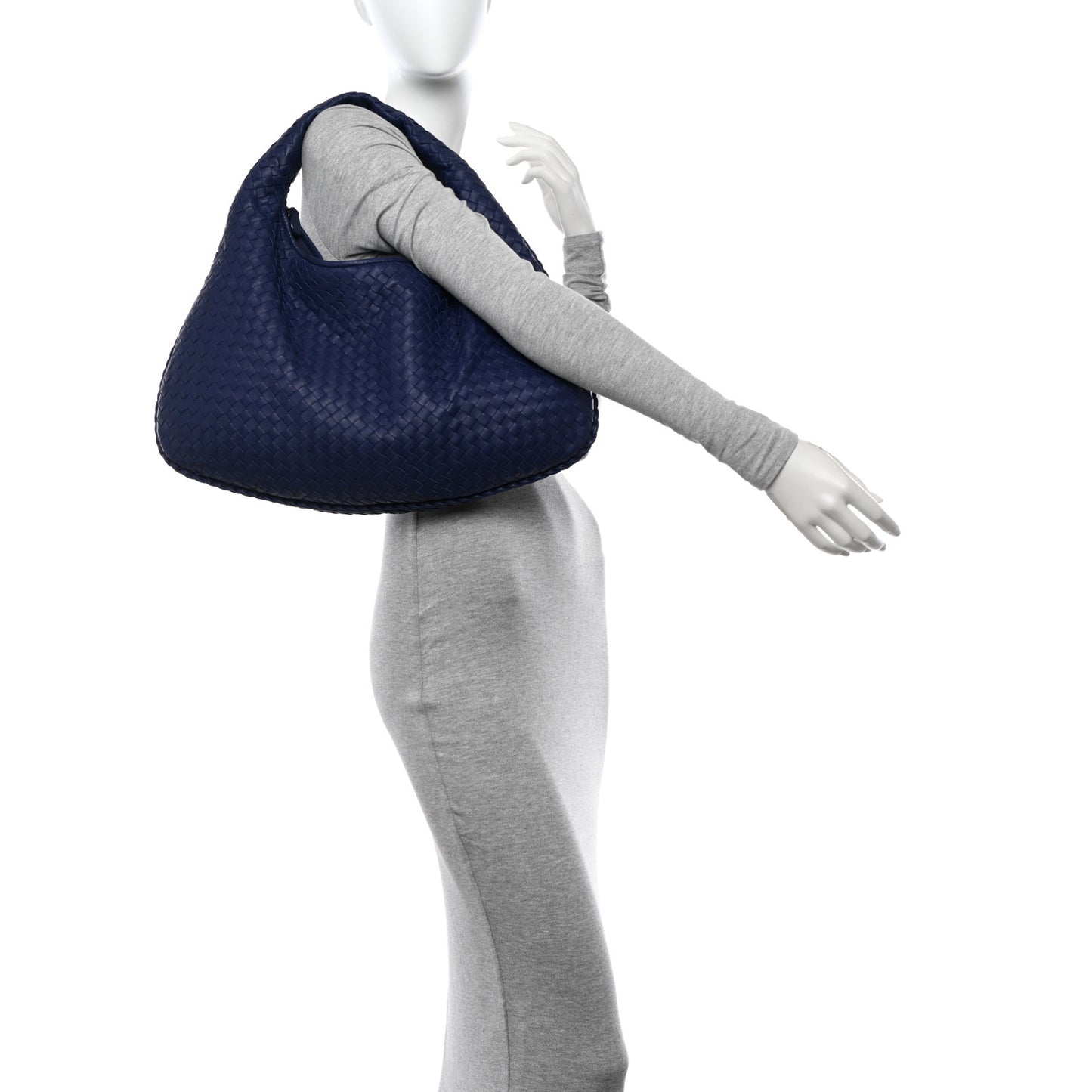 Nappa Intrecciato Large Veneta Hobo