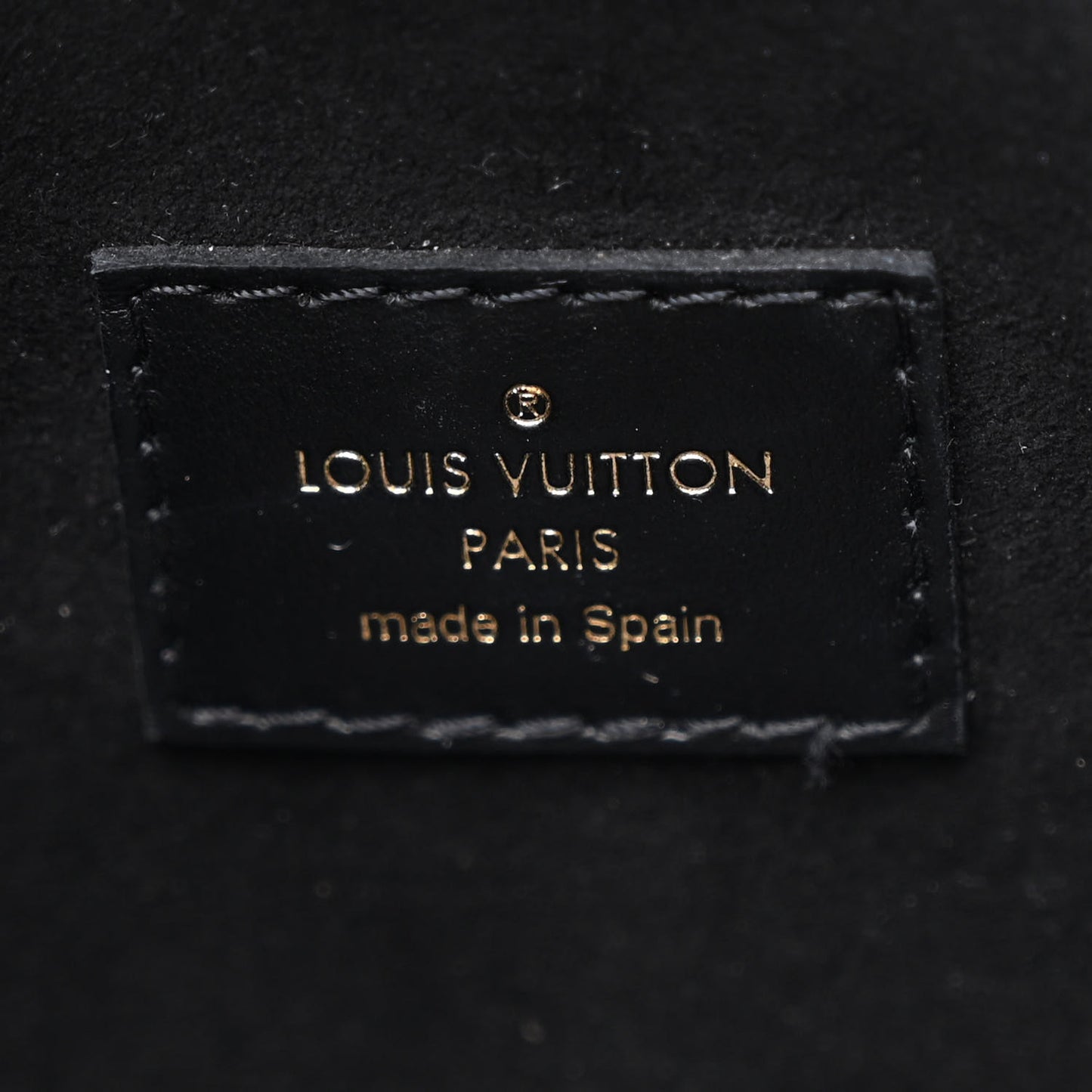 Calfskin Monogram On My Side PM Black