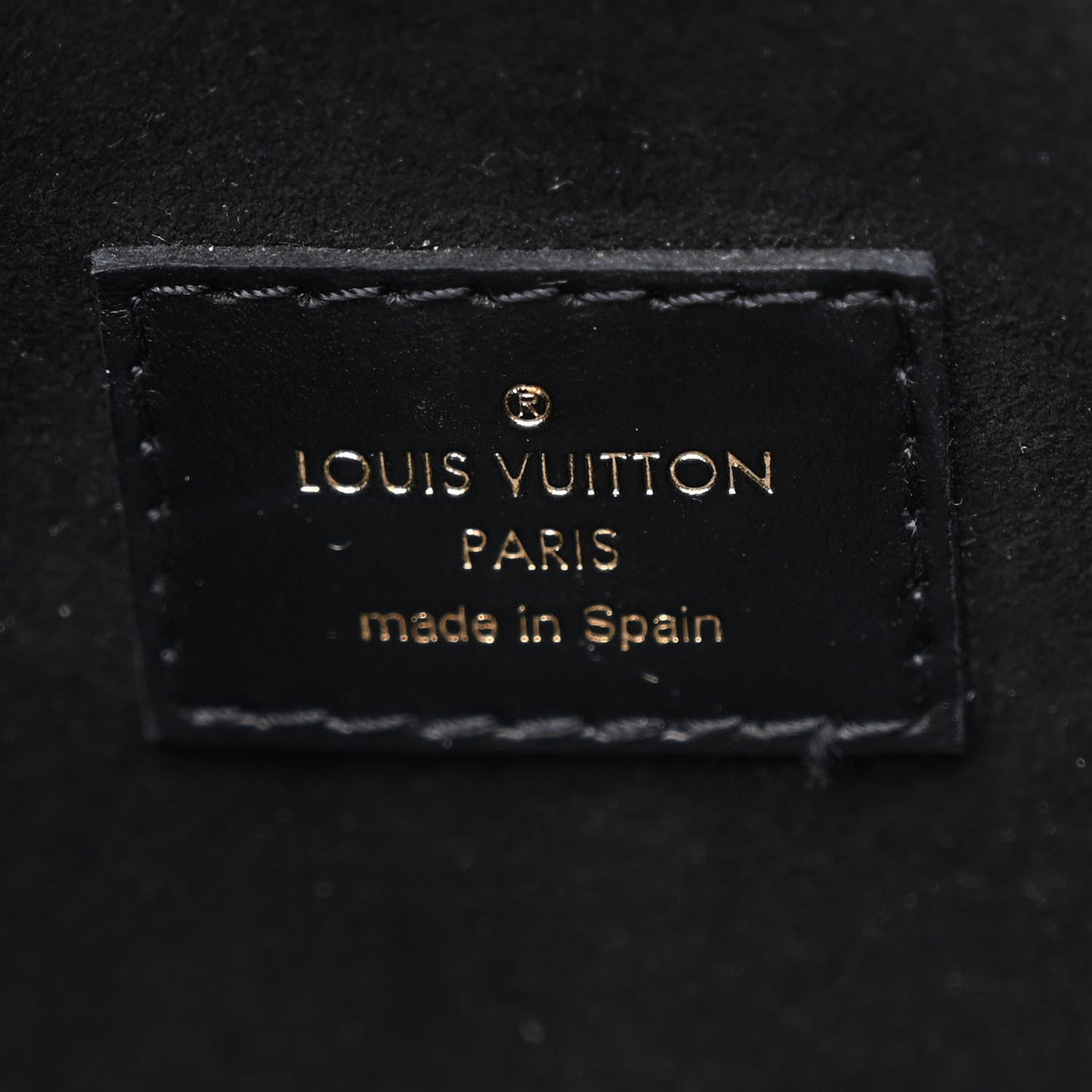 Louis Vuitton Calfskin Monogram On My Side PM Black 6 of 10