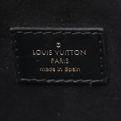 Louis Vuitton Calfskin Monogram On My Side PM Black 6 of 10