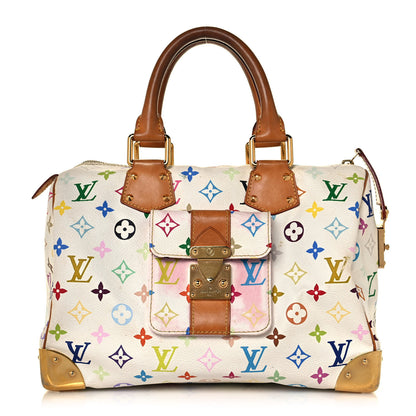 Louis Vuitton Monogram Multicolor Speedy 30 White 1 of 17