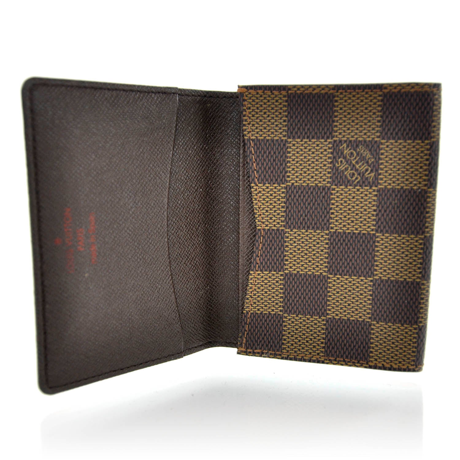 Louis Vuitton Damier Ebene Business Card Holder 4 of 6