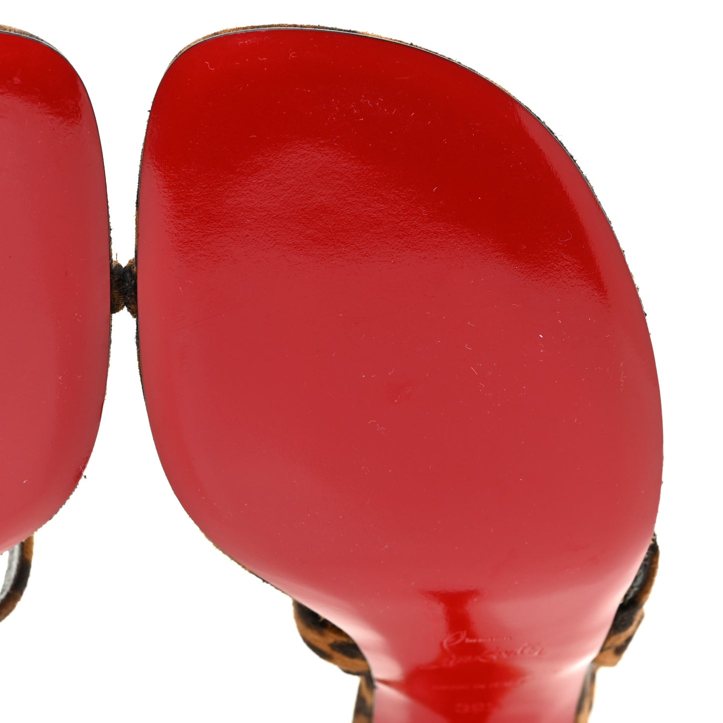 Veau Velours Taralita 85 Thong Sandals 39.5 Leo