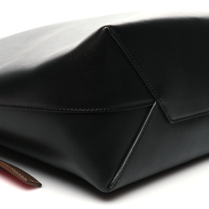 Celine Shiny Smooth Calfskin Twisted Cabas Ivory Black 11 of 12