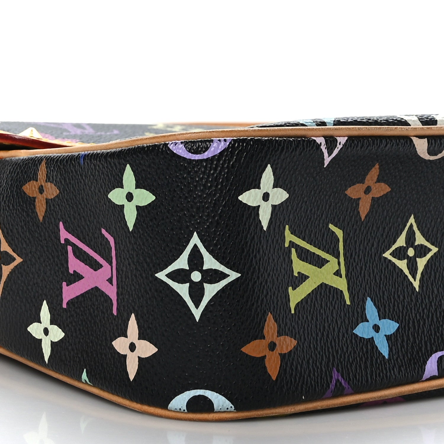 Louis Vuitton Monogram Multicolor Sologne Black 7 of 9