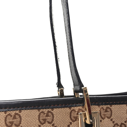 Gucci Monogram Large Bucket Tote Dark Brown 12 of 12