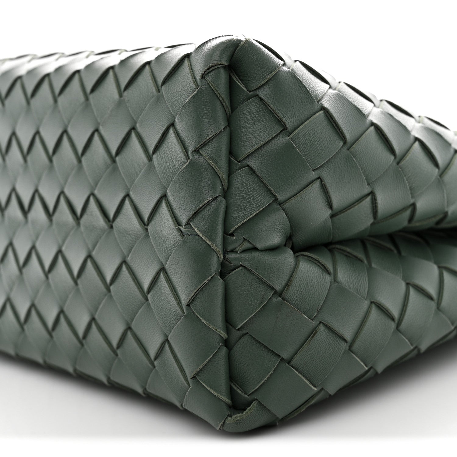 Bottega Veneta Nappa Intrecciato Medium Andiamo Shoulder Bag Aloe 9 of 10