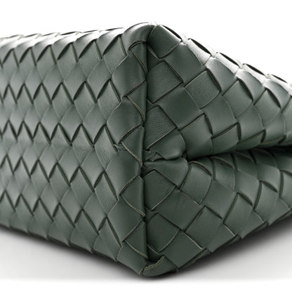 Bottega Veneta Nappa Intrecciato Medium Andiamo Shoulder Bag Aloe 9 of 10