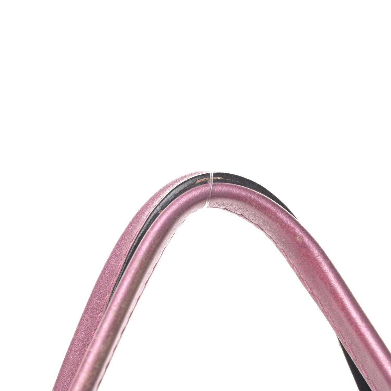 Gucci Metallic Soft Guccissima Large Heart Bit Charm Top Handle Tote Fresia Rose 17 of 22