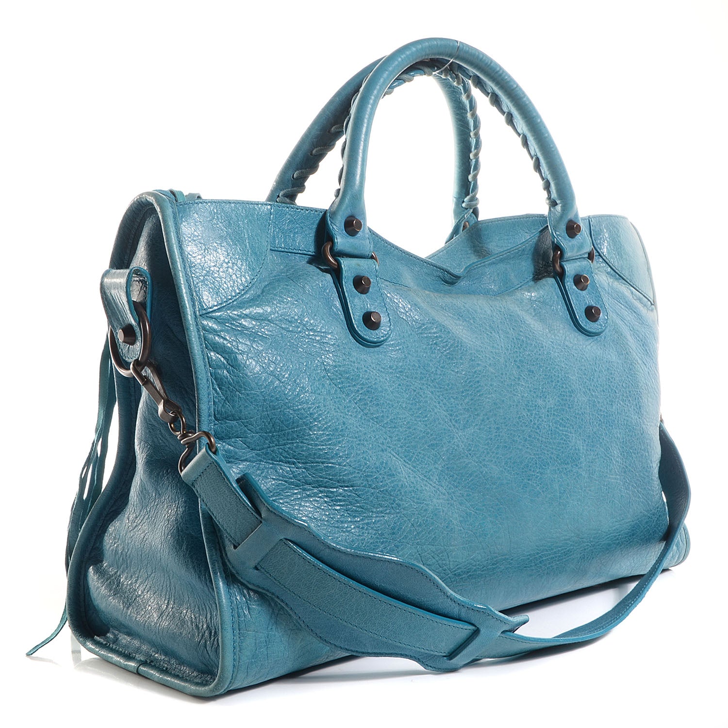 Balenciaga Agneau Classic Hardware City Cyclade 3 of 11