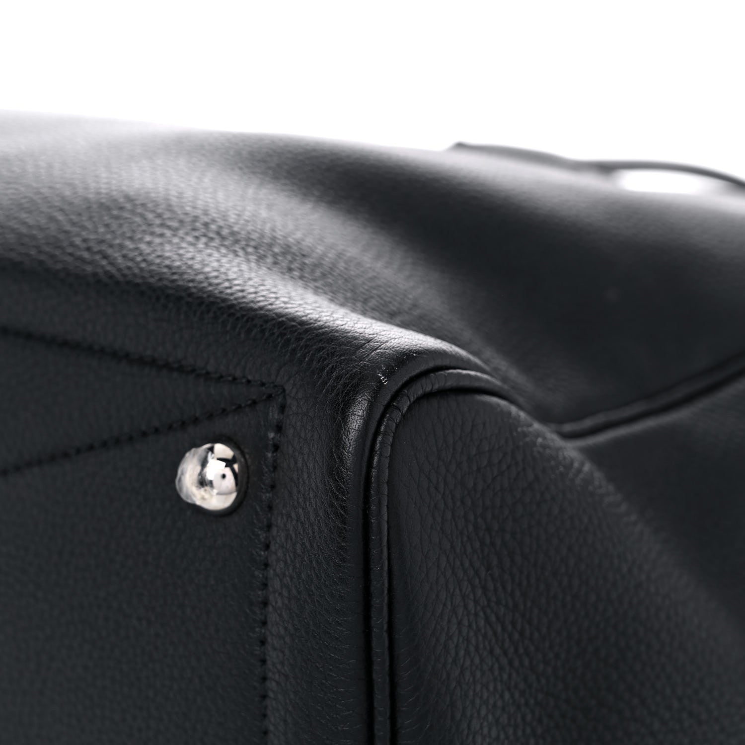 Hermes Taurillon Clemence Victoria II 35 Black 10 of 10