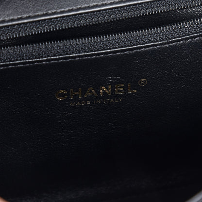 Chanel Caviar Quilted Medium CC Filigree Flap Black 7 of 8