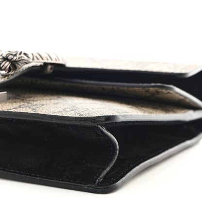 Gucci GG Supreme Monogram Mini Dionysus Shoulder Bag Black 10 of 12