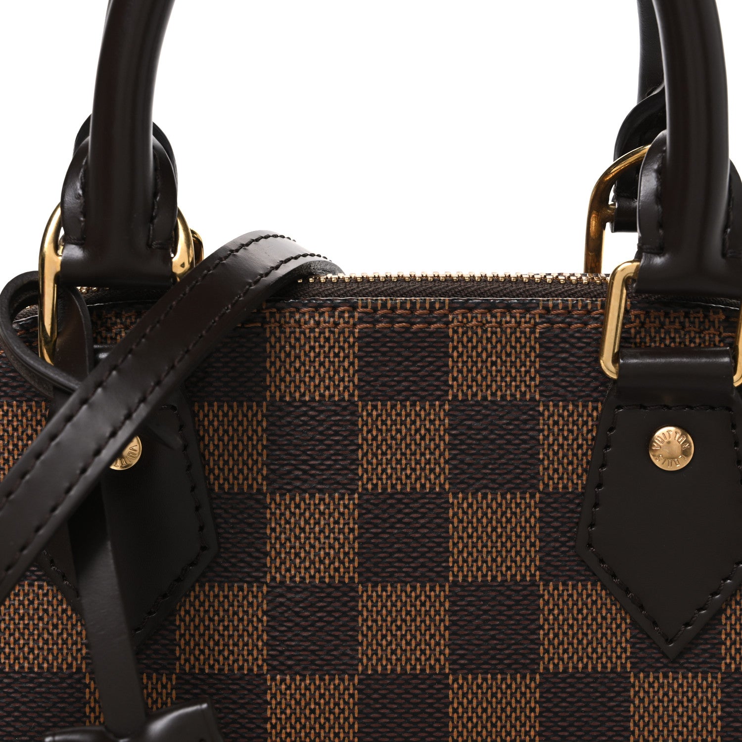Louis Vuitton Damier Ebene Alma BB 8 of 12