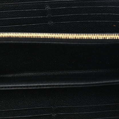Louis Vuitton Empreinte Zippy Wallet Black 5 of 6