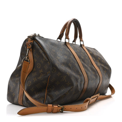 Louis Vuitton Monogram Keepall Bandouliere 50 3 of 10