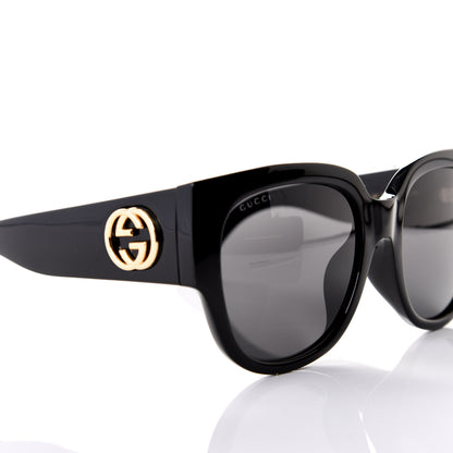 Gucci Acetate Square Frame Sunglasses GG0142SA Black 7 of 8