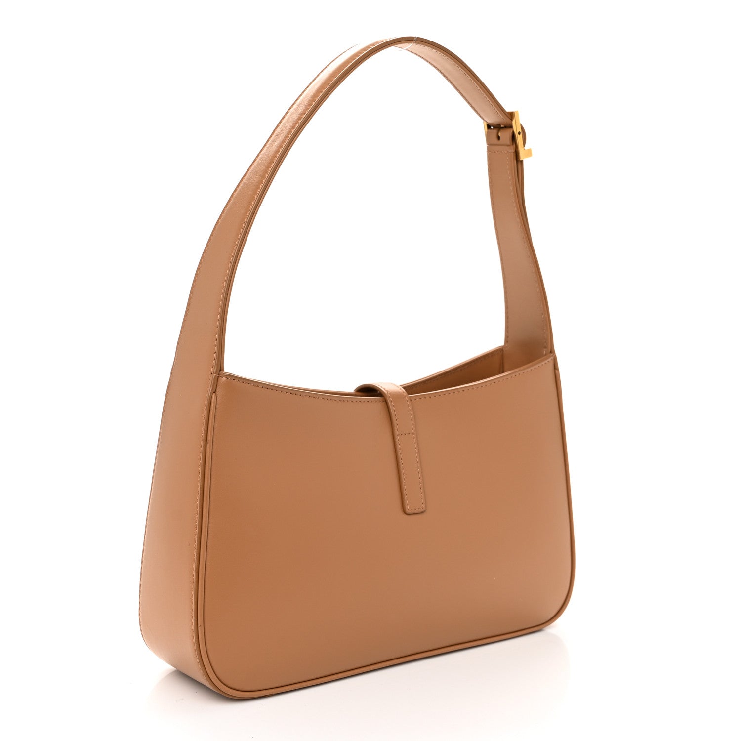 Saint Laurent Smooth Calfskin Le 5 A 7 Hobo Brown 3 of 10