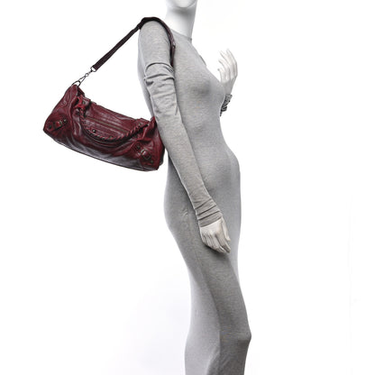 Balenciaga Chevre Classic Hardware Twiggy Rouge Grenat 2 of 12