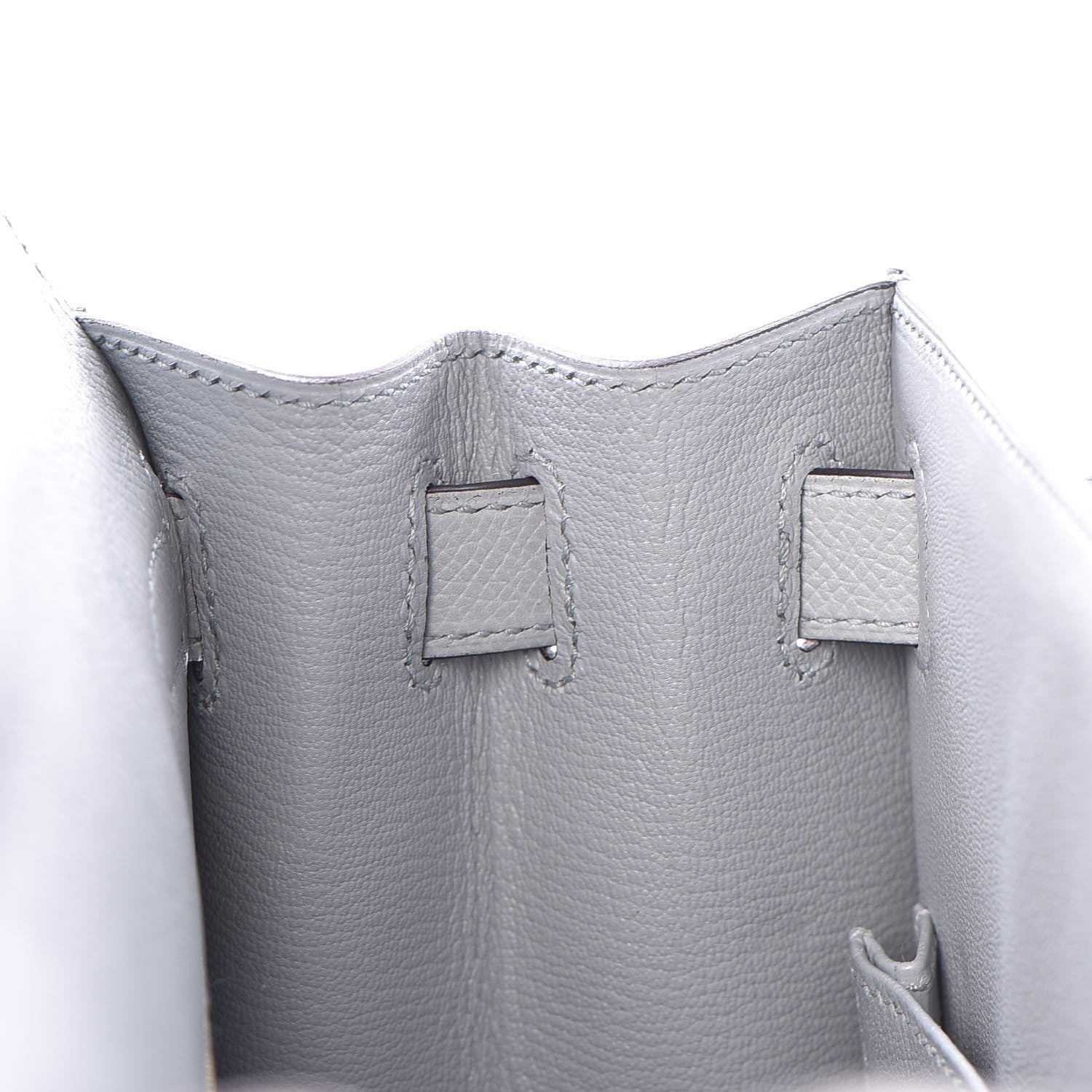 Hermes Epsom Kelly Sellier 28 Bleu Glacier 14 of 36