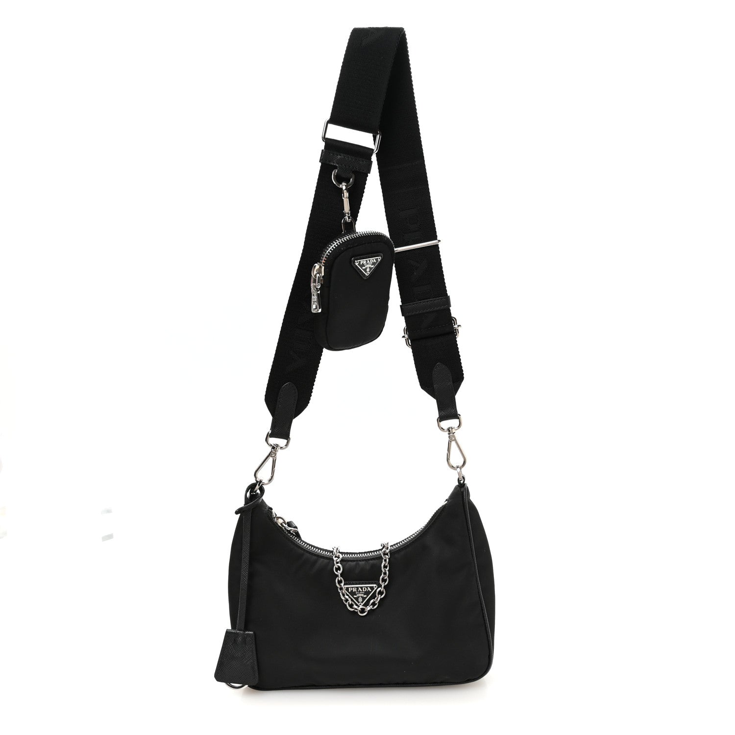 Prada Nylon Re-Edition 2005 Shoulder Bag Black 1 of 12