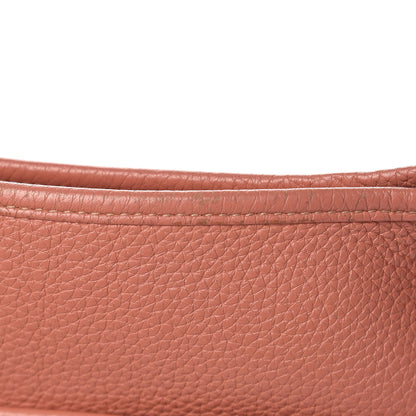 Hermes Taurillon Clemence Amazone Evelyne III PM Crevette 13 of 20