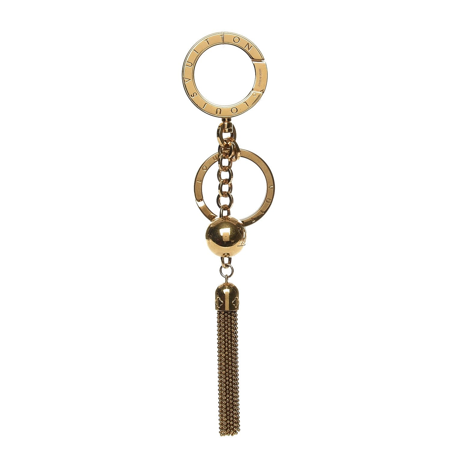Louis Vuitton Swing Key Holder Gold 2 of 6