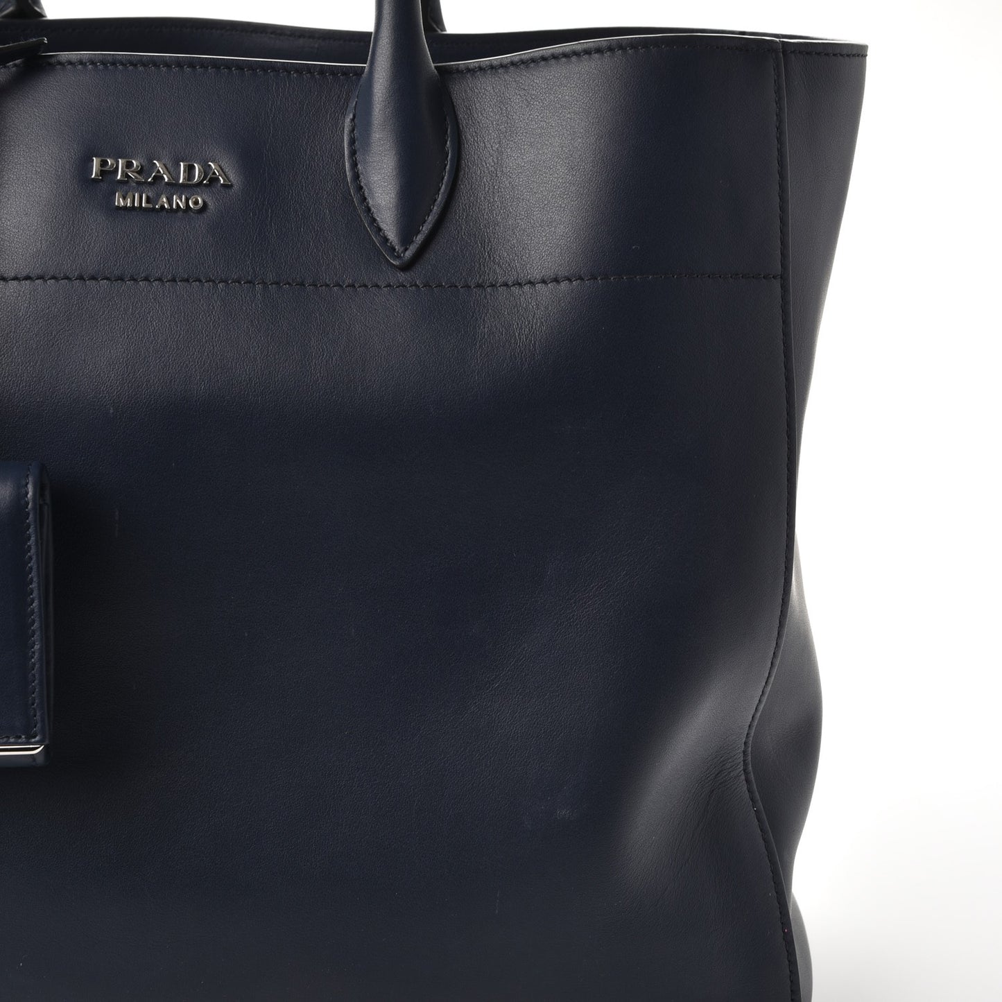City Calf Tote With Studded Strap Baltico
