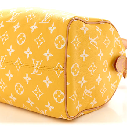Louis Vuitton Calfskin Monogram Speedy P9 Bandouliere 25 Jaune Mat 11 of 11