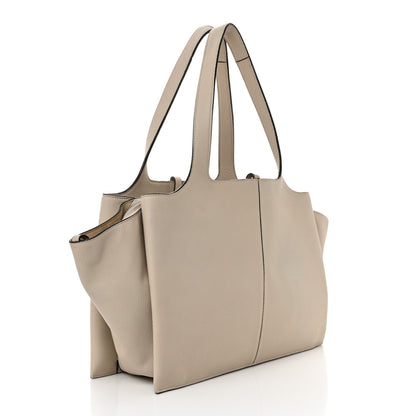 Celine Baby Grained Calfskin Medium Tri-Fold Bag Dune 3 of 12