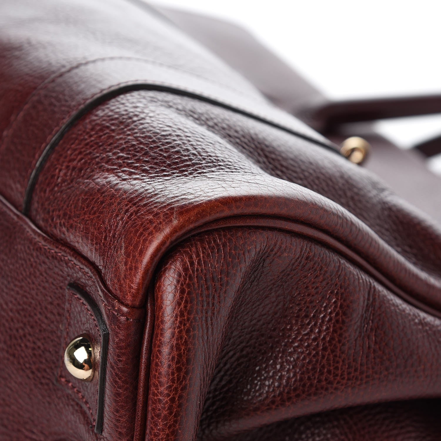 Mulberry Natural Leather Bayswater Oxblood 9 of 11