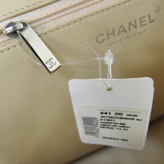 Chanel Lambskin Quilted Large Camera Case Beige Clair 9 of 12