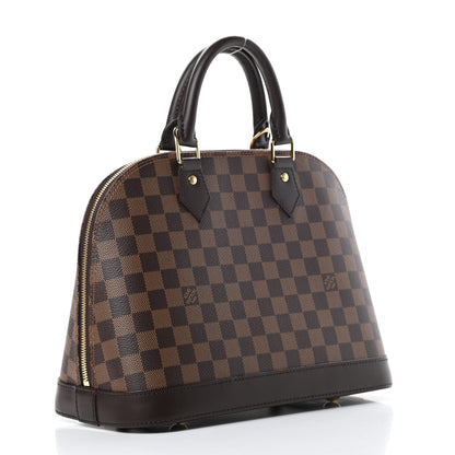 Louis Vuitton Damier Ebene Alma PM 3 of 12