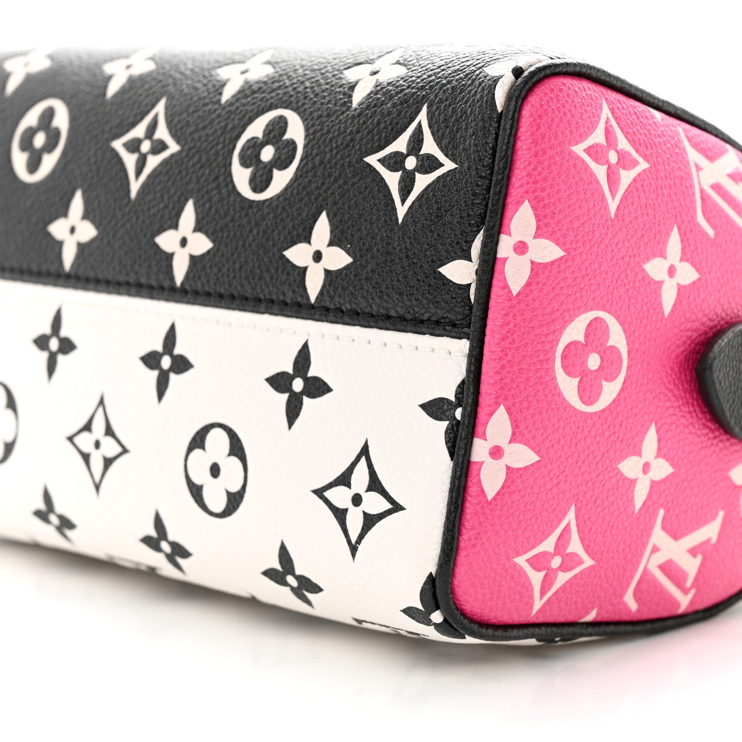 Louis Vuitton Empreinte Monogram Spring in the City Speedy Bandouliere 20 Black White Pink 9 of 11